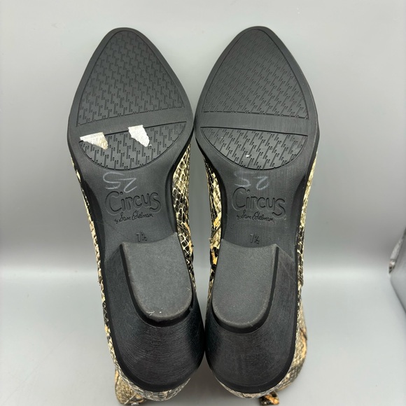 Circus By Sam Edelman Garth Ankle Booties Women’s‎ Size 7.5 M Snake Print - Picture 8 of 11